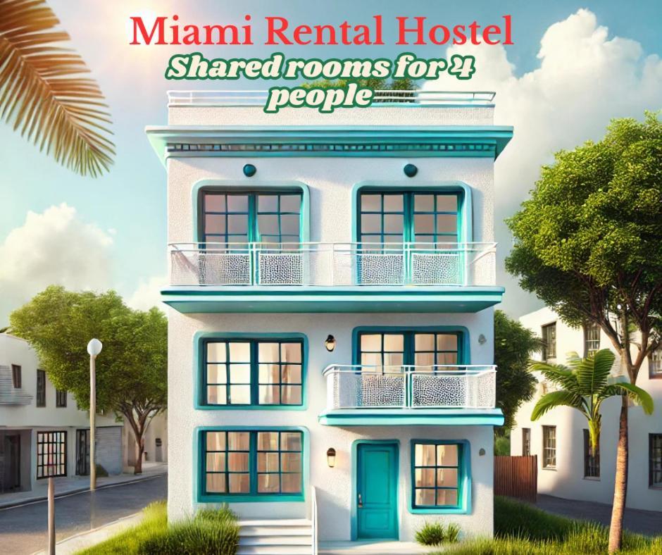103 Miami Shared Rooms For Men Central Comfortable, Affordable Zewnętrze zdjęcie